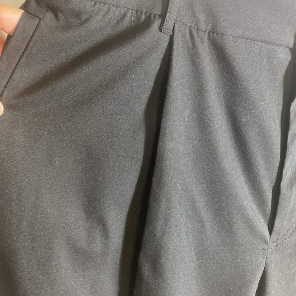 Zara High Waisted Black Wide-Leg Pants Size XL NWOT - Picture 6 of 14